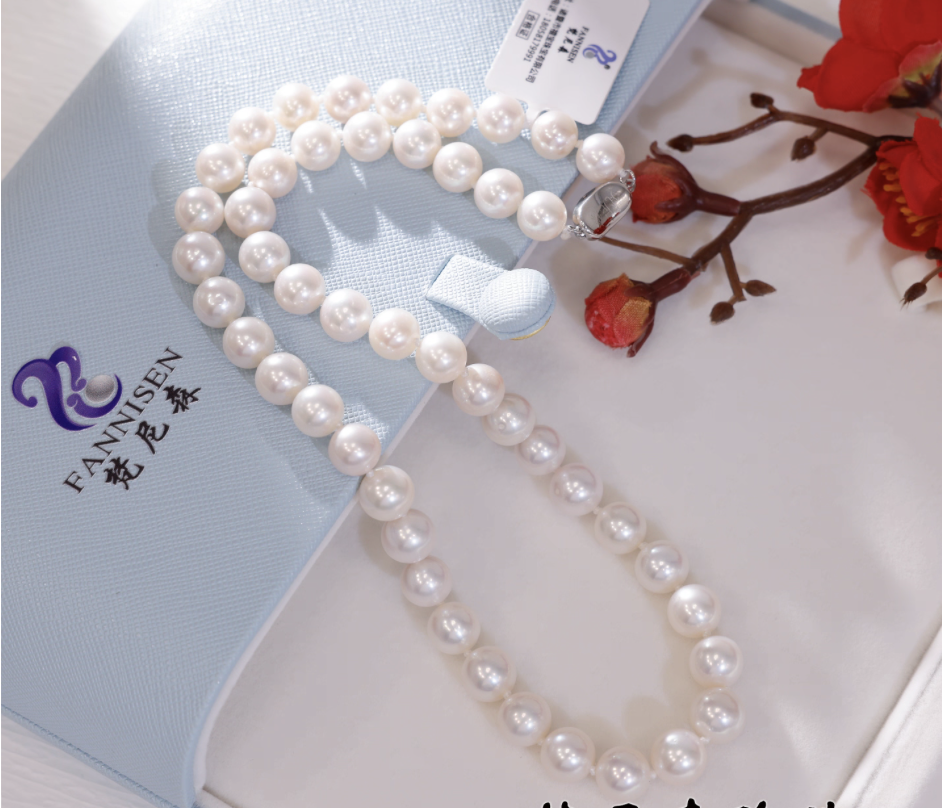 梵尼森珍珠项链女天然淡水轻奢正品官方旗舰店妈妈款母亲节礼物质